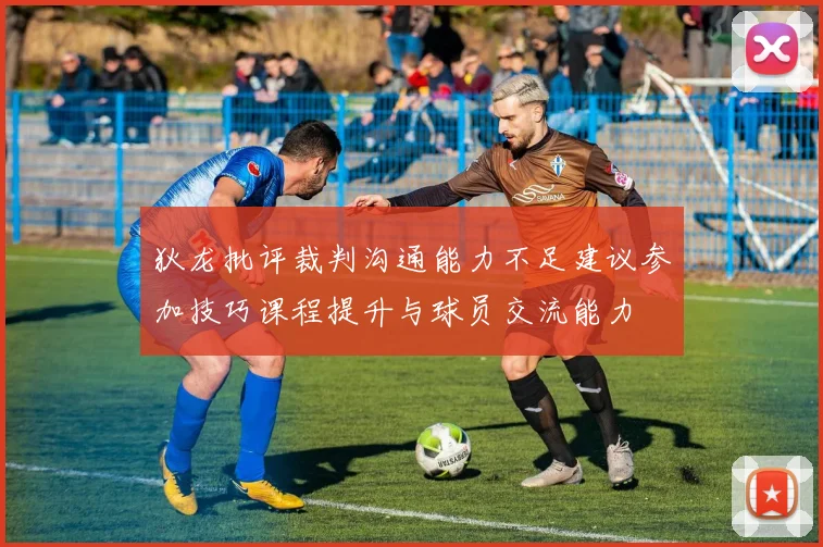 狄龙批评裁判沟通能力不足建议参加技巧课程提升与球员交流能力